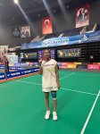 Azərbaycan badmintonçusu Türkiyədə qızıl qazanıb (FOTO)