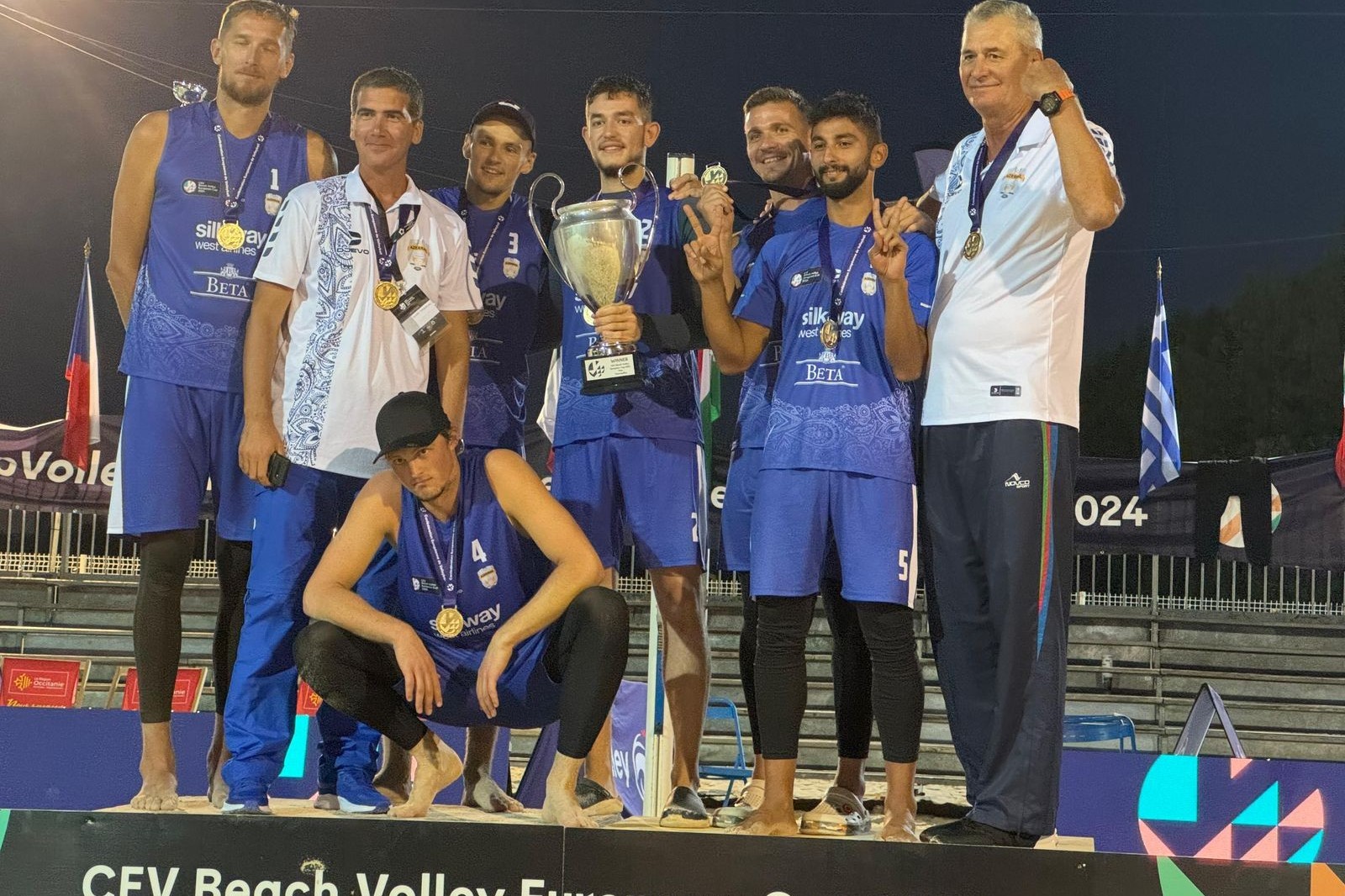 Təmsilçimiz çimərlik voleybolu üzrə Avropa Kubokunda çempion tituluna yiyələnib