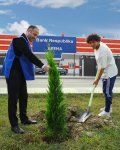 Банк Республика и ФК «Сабах» провели акцию по посадке деревьев (ФОТО)