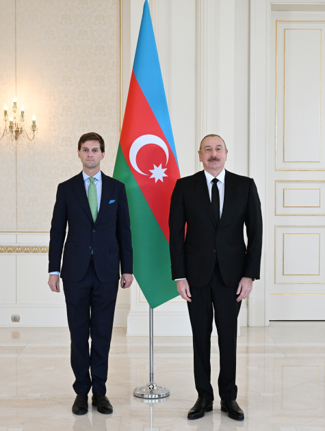 President Ilham Aliyev receives credentials of newly appointed ambassador of Belgium (PHOTO)