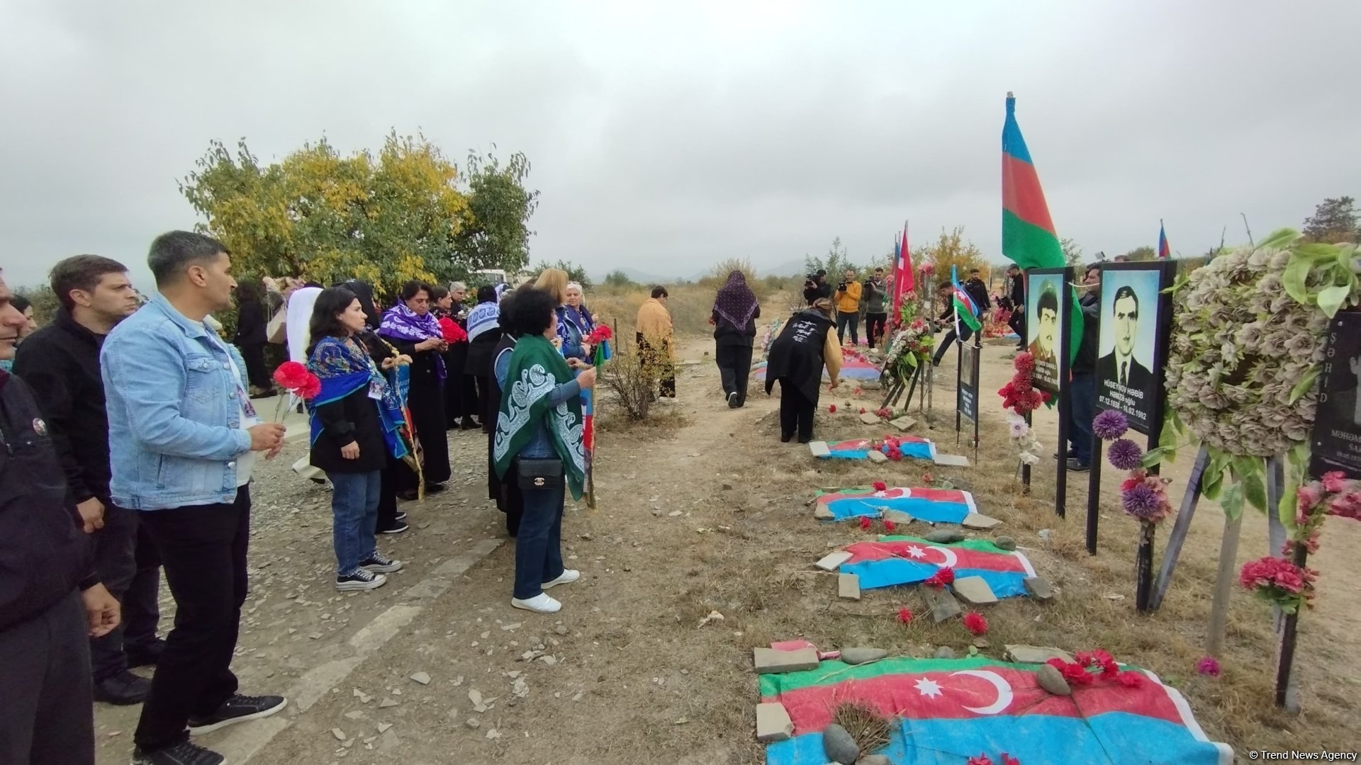 Семьи лиц, пропавших без вести в I Карабахской войне, посетили освобожденные территории Азербайджана (ФОТО/ВИДЕО)