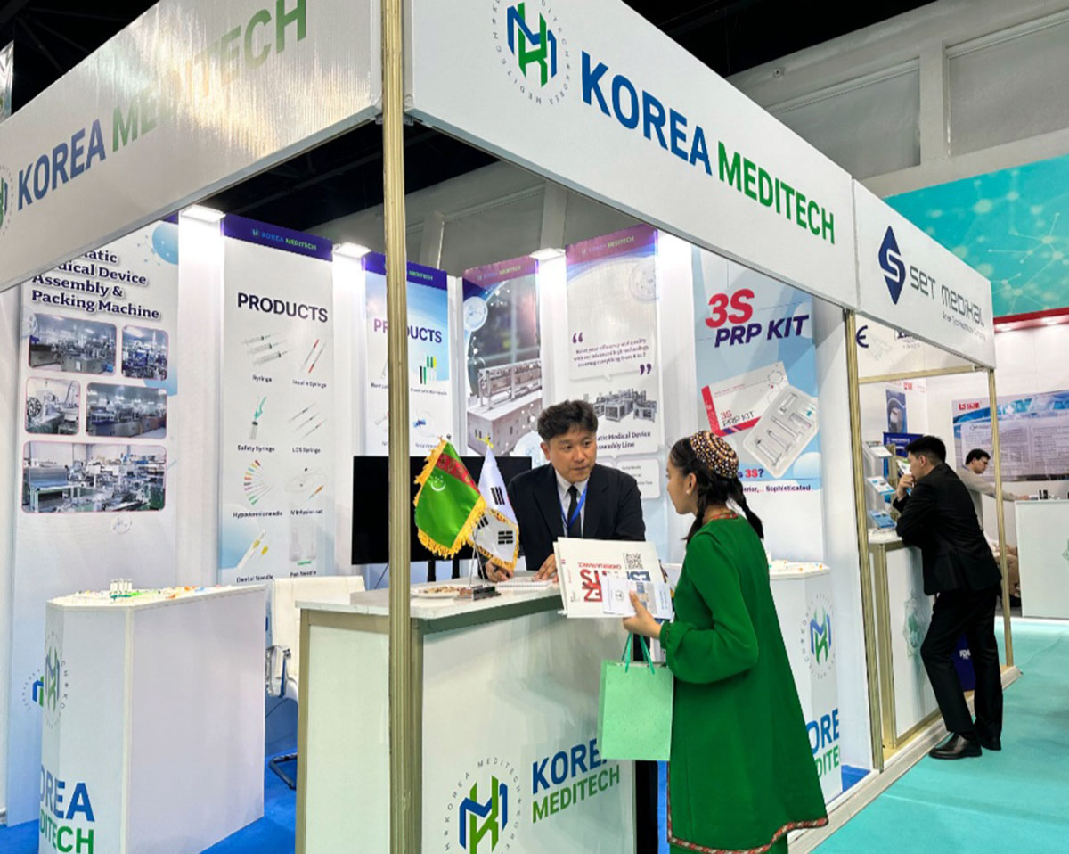 Turkmenistan to produce medical supplies with South Korean help