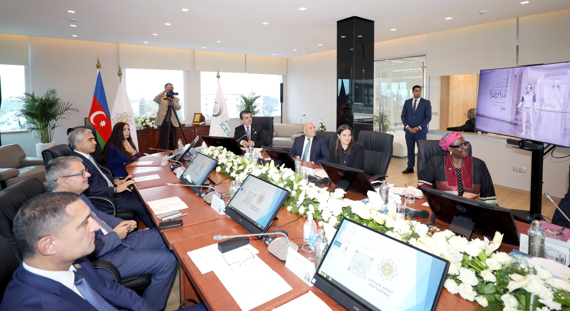 Vice President of Heydar Aliyev Foundation Leyla Aliyeva visits ICESCO headquarters (PHOTO/VIDEO)