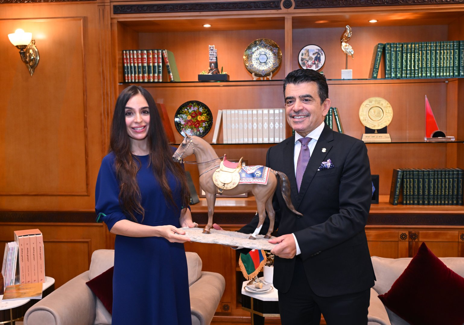 Vice President of Heydar Aliyev Foundation Leyla Aliyeva visits ICESCO headquarters (PHOTO/VIDEO)