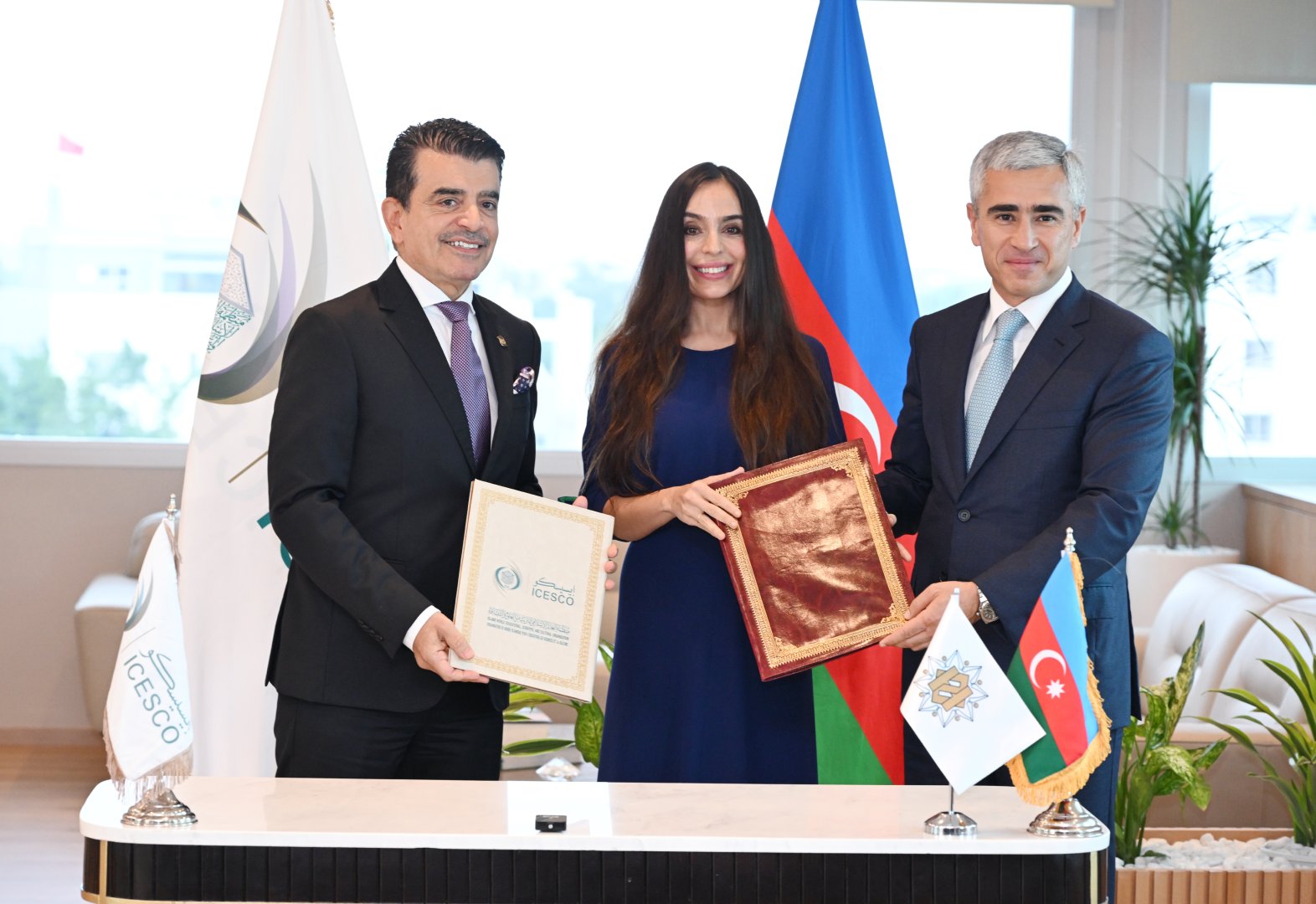 Vice President of Heydar Aliyev Foundation Leyla Aliyeva visits ICESCO headquarters (PHOTO/VIDEO)