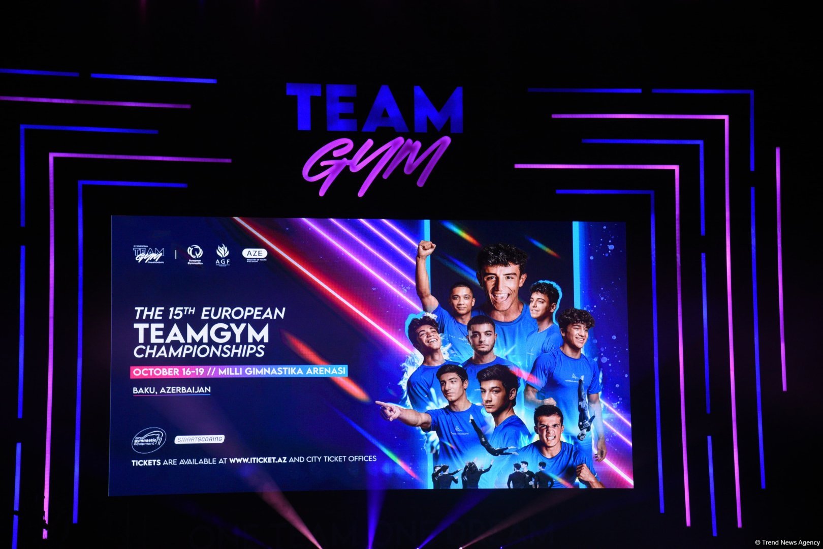 Bakıda ilk dəfə “TeamGym” üzrə Avropa  çempionatına start verilib (FOTO)