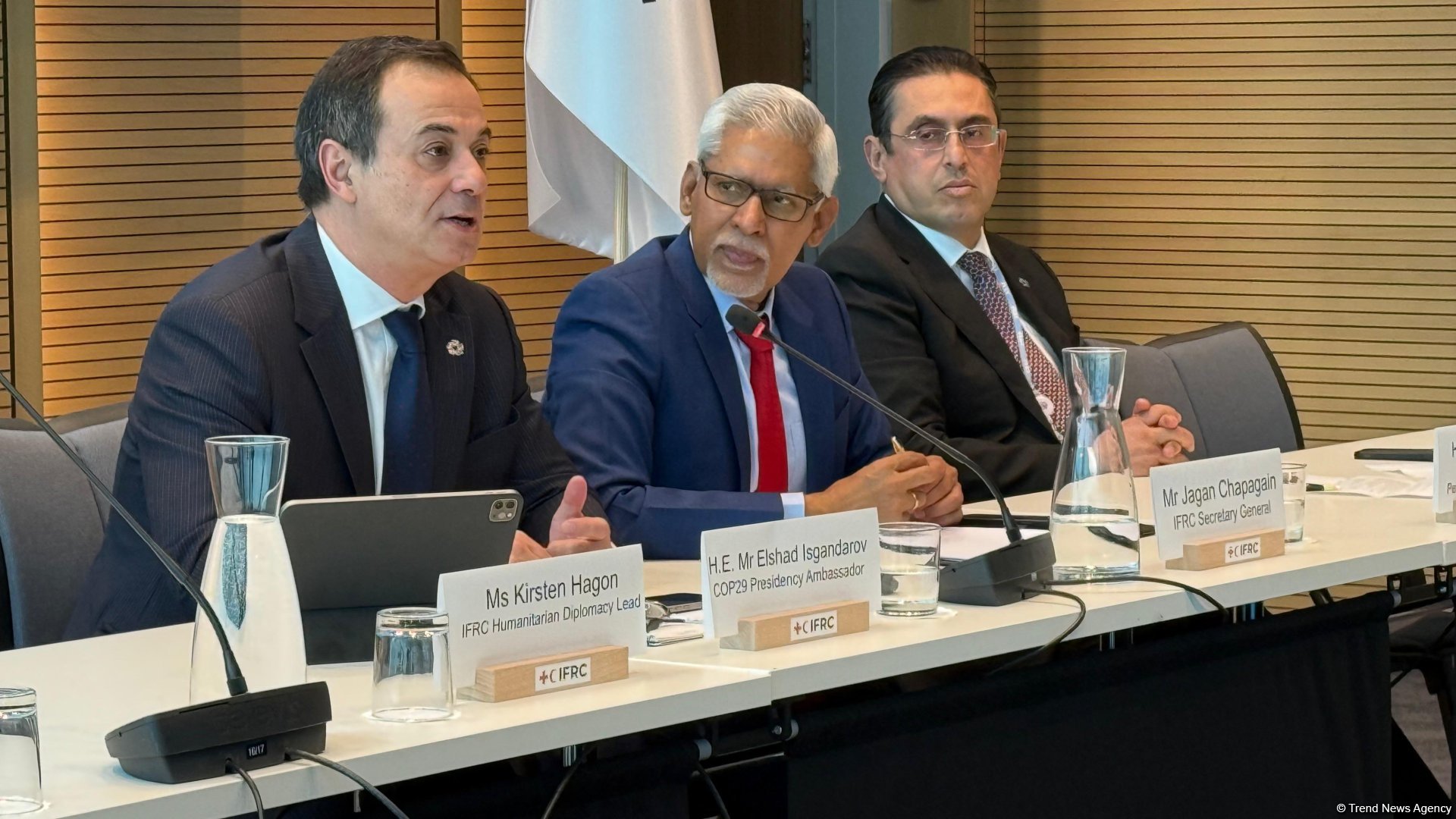 COP29-un “iqlim və sülh bağlantısı” gündəliyi beynəlxalq humanitar ictimaiyyət tərəfindən təqdir edildi  (FOTO)