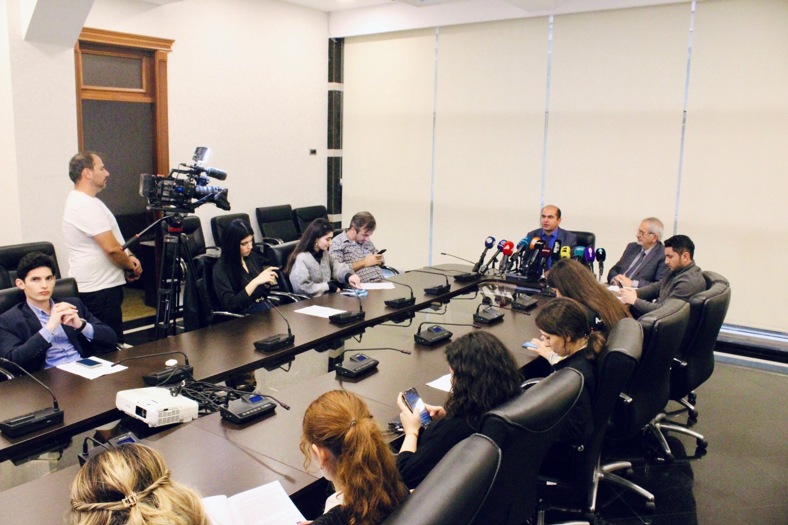 Azerbaijan's Baku hosts briefing on Armenia's illegal mining industry operations (PHOTO)