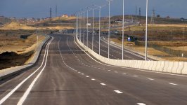 President Ilham Aliyev attends opening of new Boyukshor-Pirshagi highway (PHOTO)