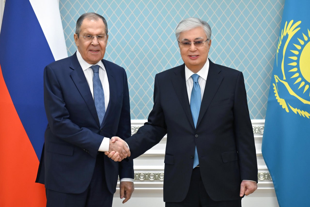 Tokayev, Lavrov discuss President Putin's upcoming visit to Kazakhstan