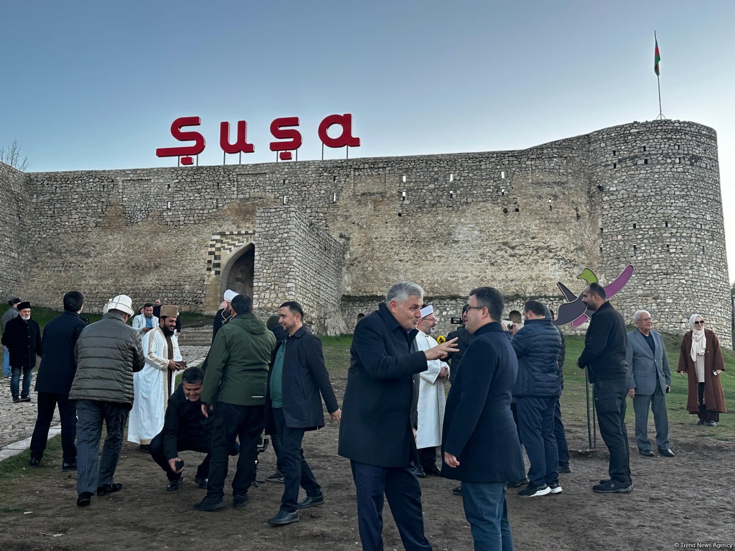 Dünya dini liderləri Xankəndi və Şuşada (FOTO)