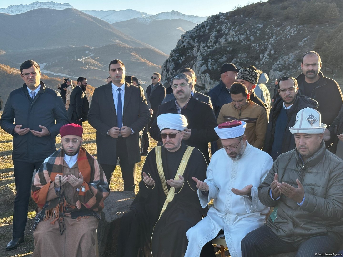 Dünya dini liderləri Xankəndi və Şuşada (FOTO)