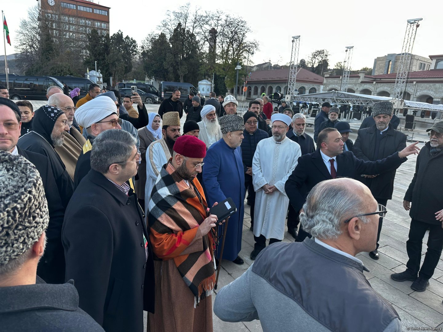 Dünya dini liderləri Xankəndi və Şuşada (FOTO)