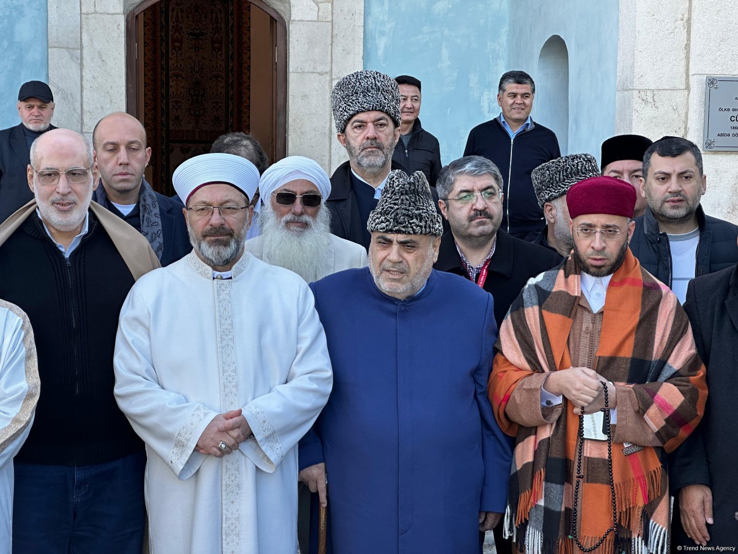 Dünya dini liderlərinin qlobal Bakı Sammitinin iştirakçıları Xankəndidə Zəfər meydanında olublar (FOTO) (ƏLAVƏ OLUNUB)