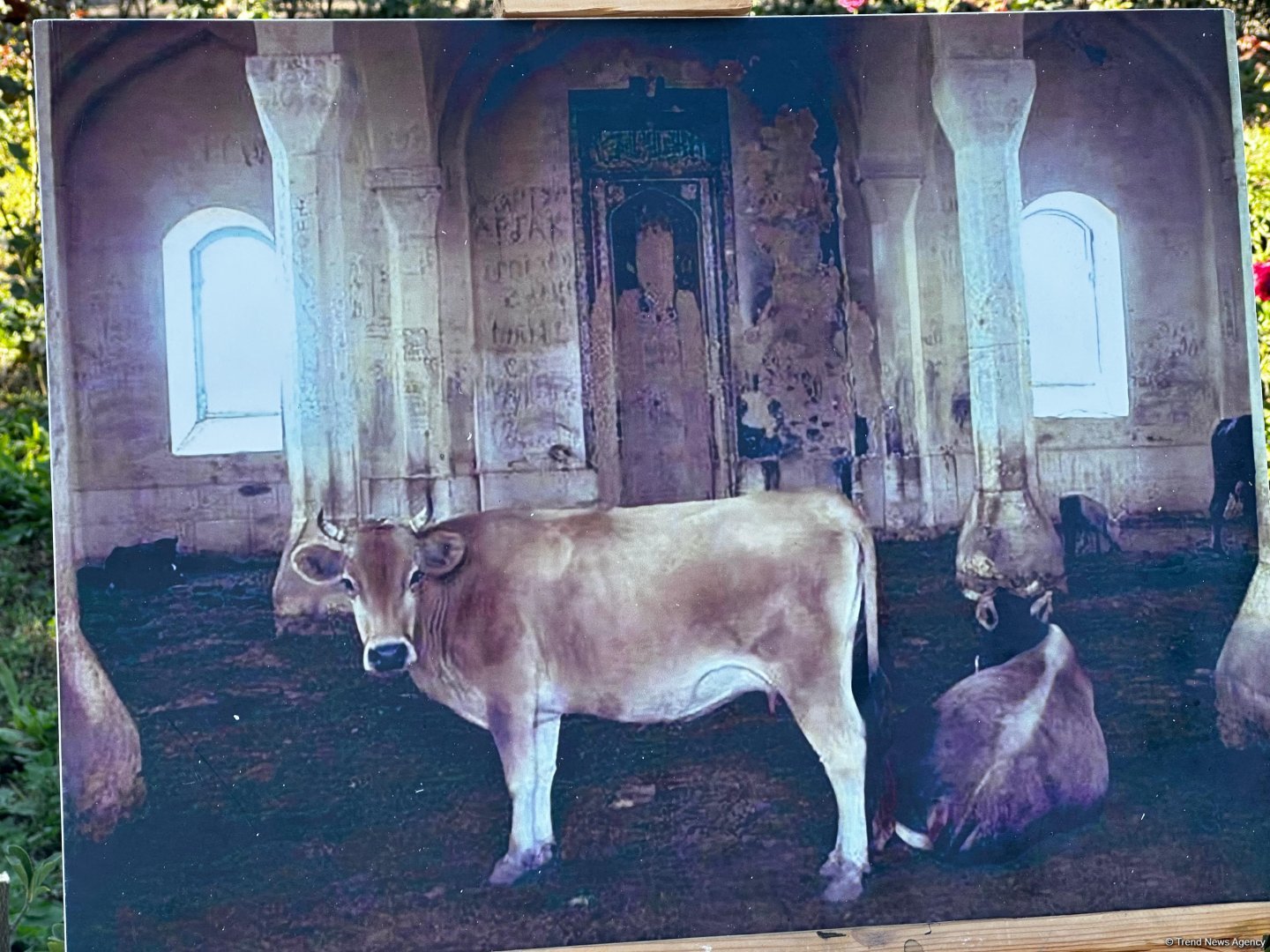 Dünya dini liderlərinin qlobal Bakı Sammitinin iştirakçıları Xankəndidə Zəfər meydanında olublar (FOTO) (ƏLAVƏ OLUNUB)