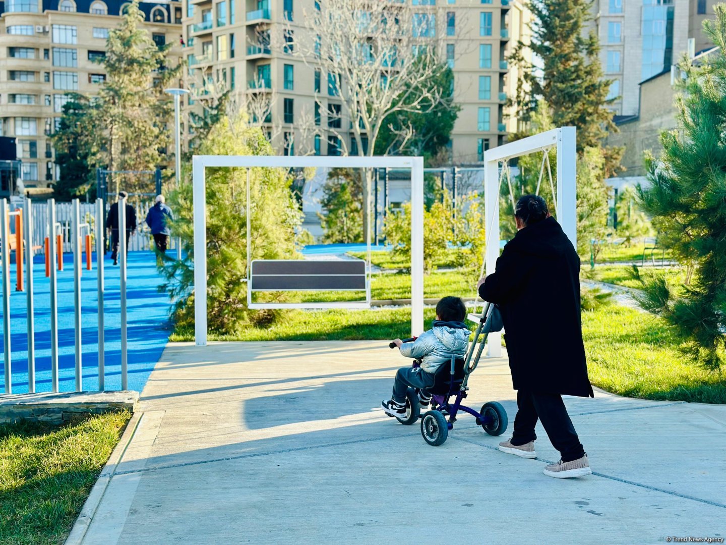 Keçmiş “Sovetski”də salınan parkdan FOTOSESSİYA