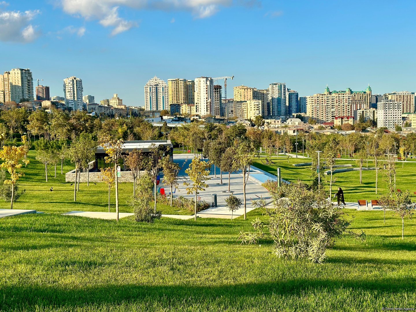 Keçmiş “Sovetski”də salınan parkdan FOTOSESSİYA