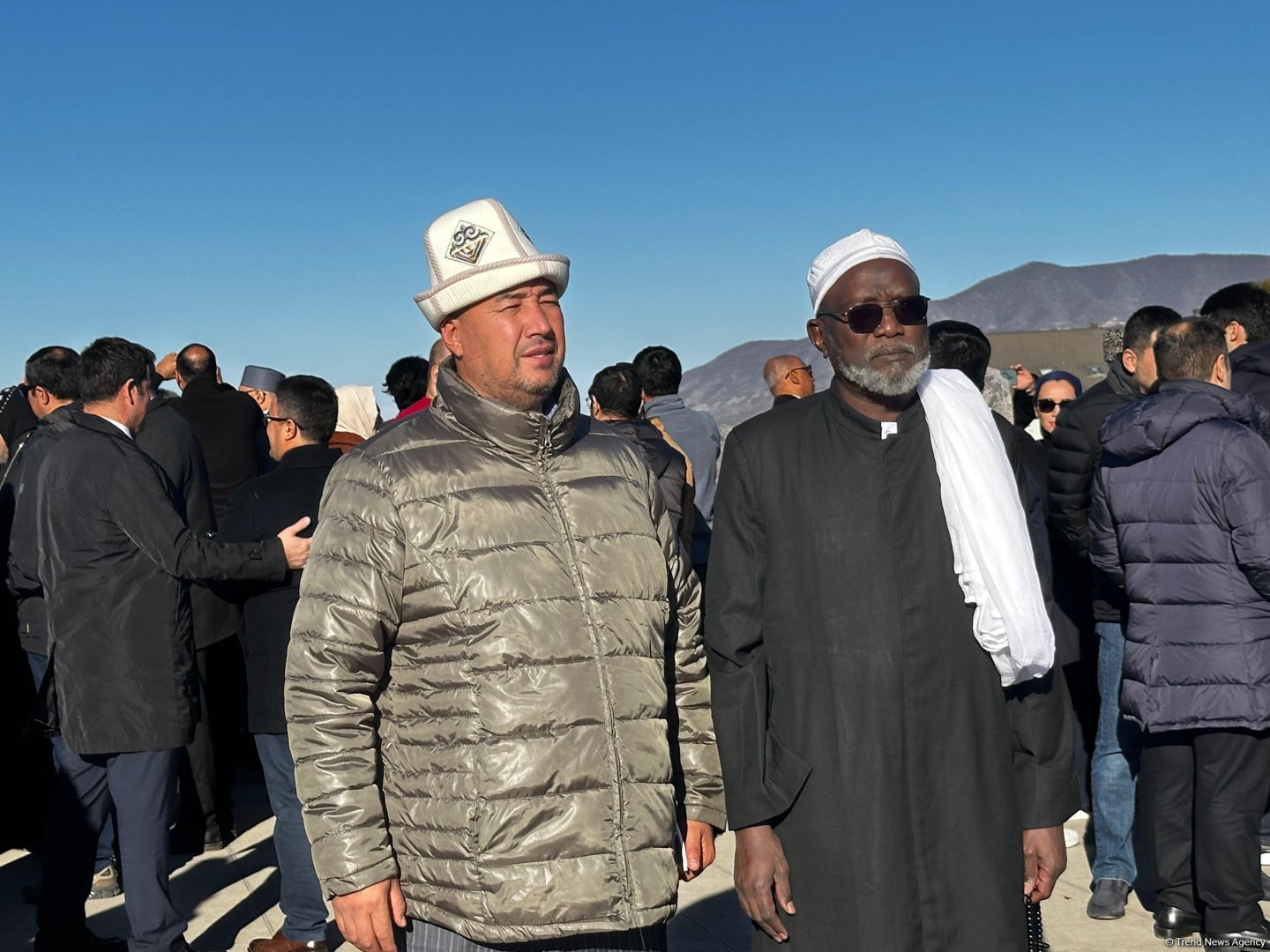 Dünya dini liderlərinin qlobal Bakı Sammitinin iştirakçıları Xankəndidə Zəfər meydanında olublar (FOTO) (ƏLAVƏ OLUNUB)