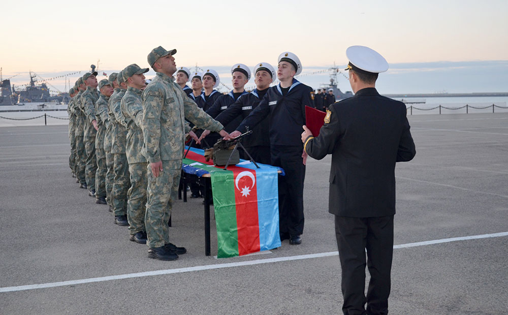 Azərbaycan Ordusunda andiçmə mərasimləri keçirilib (FOTO/VİDEO)