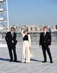 President Ilham Aliyev visits National Flag Square in Baku to raise Azerbaijan's tricolor flag (PHOTO/VİDEO)