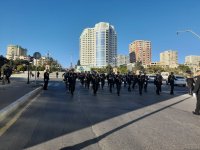 В Баку проходит очередное шествие по случаю Дня Победы (ФОТО/ВИДЕО)