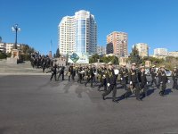 В Баку проходит очередное шествие по случаю Дня Победы (ФОТО/ВИДЕО)