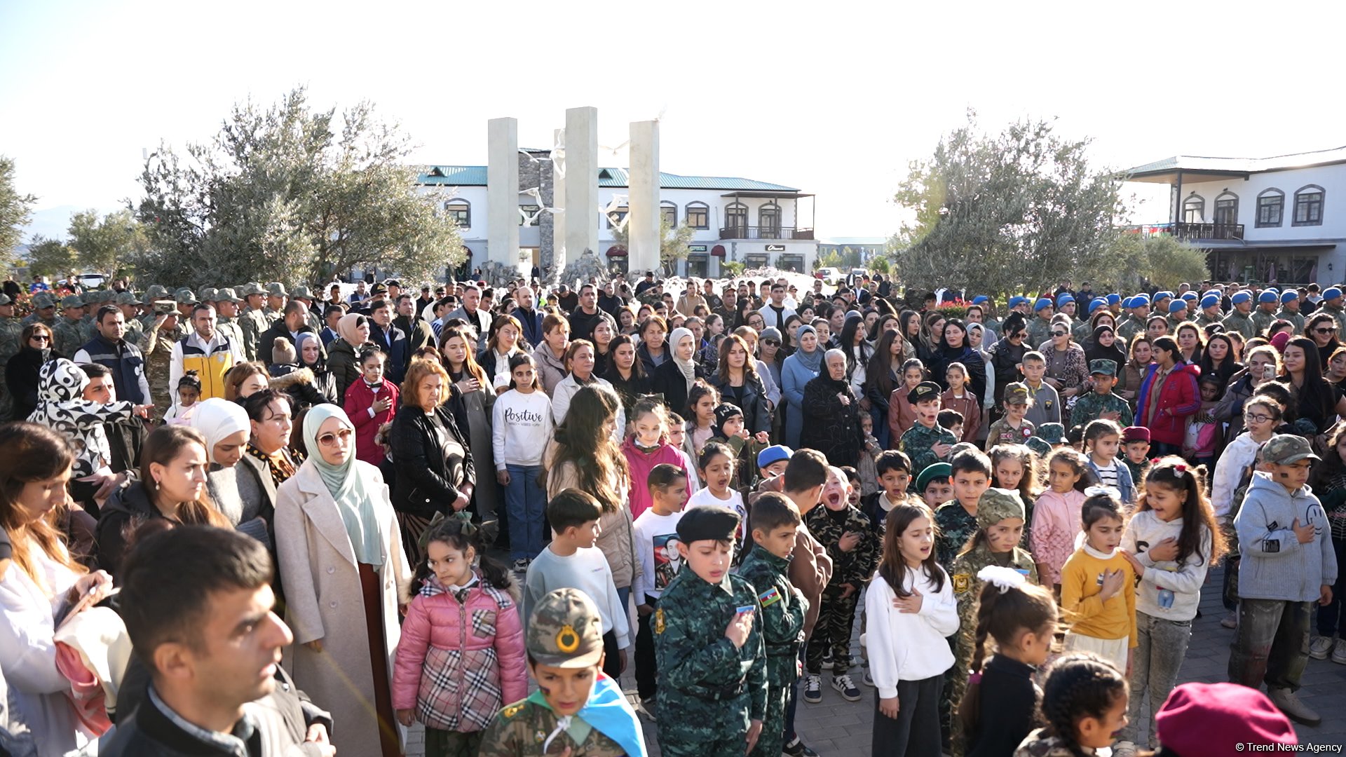 Zəngilan rayonunun Ağalı kəndində 8 Noyabr - Zəfər Günü qeyd olunub (FOTO)