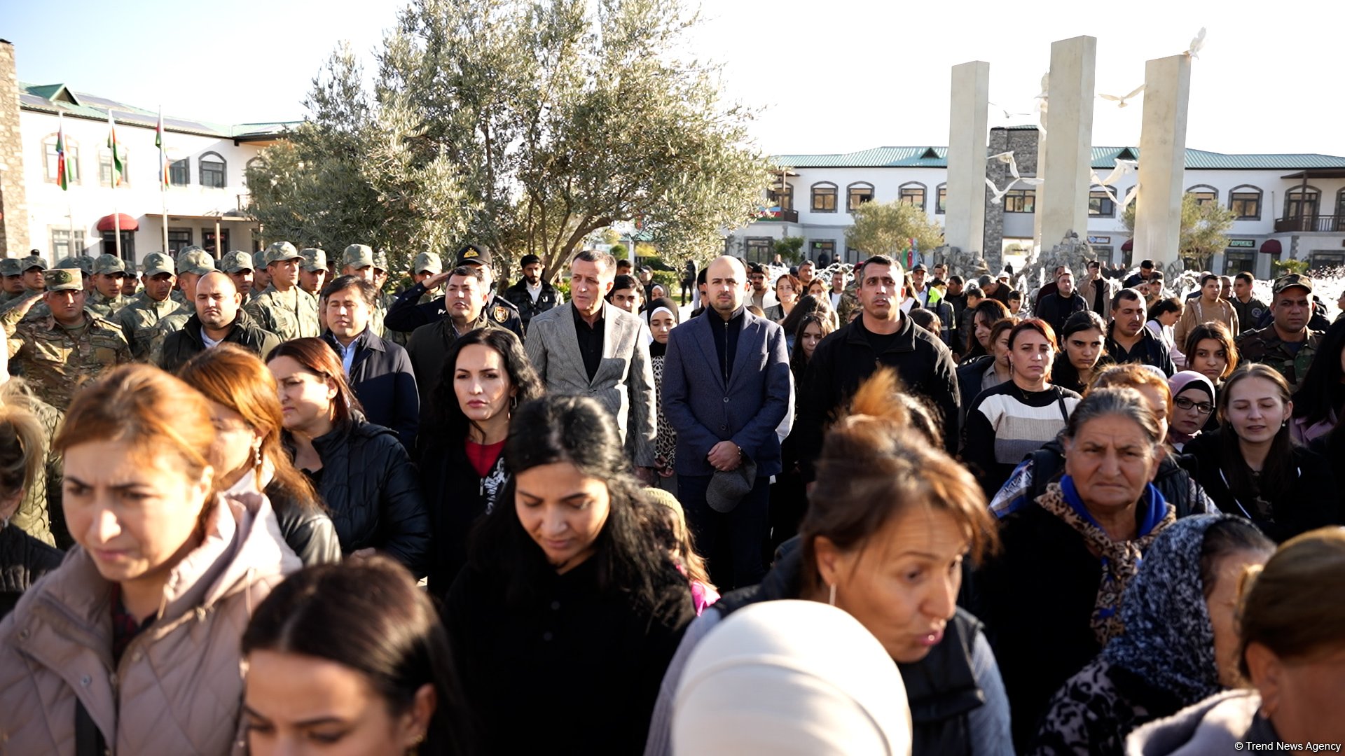 Zəngilan rayonunun Ağalı kəndində 8 Noyabr - Zəfər Günü qeyd olunub (FOTO)