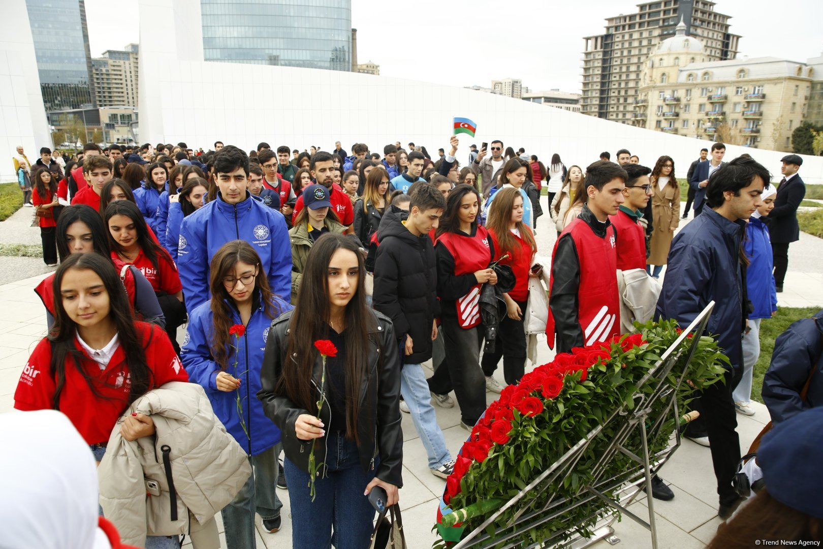 Azərbaycan Könüllüləri Zəfər Günü münasibətilə keçirilən silsilə tədbirlərdə iştirak ediblər (FOTO)