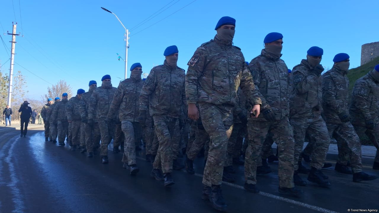 Victory Day march unfirls in Azerbaijan's Shusha on November 8 (PHOTO)