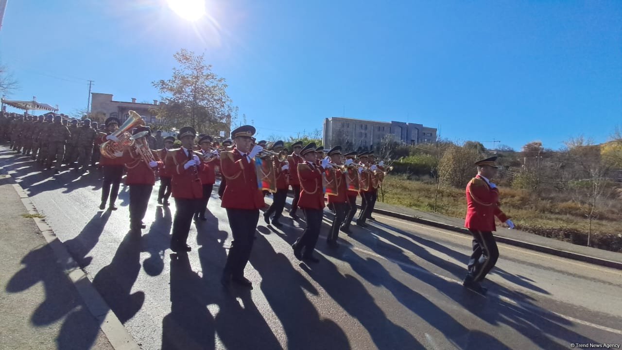 Victory Day march unfirls in Azerbaijan's Shusha on November 8 (PHOTO)