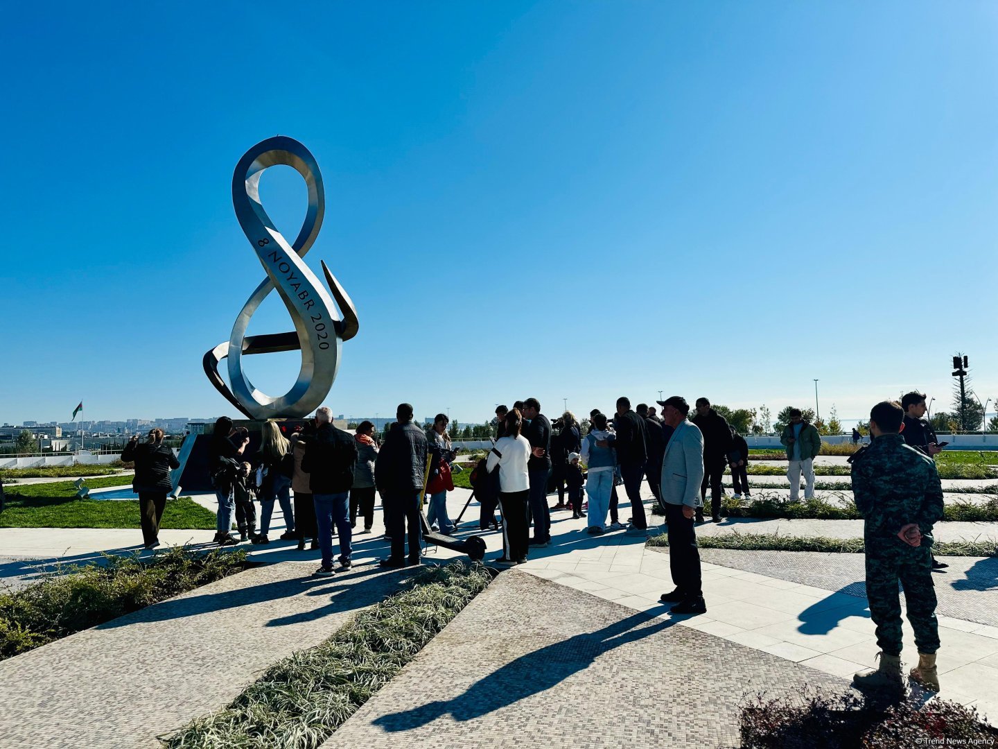 Bakıda açılan Zəfər Parkından GÖRÜNTÜLƏR