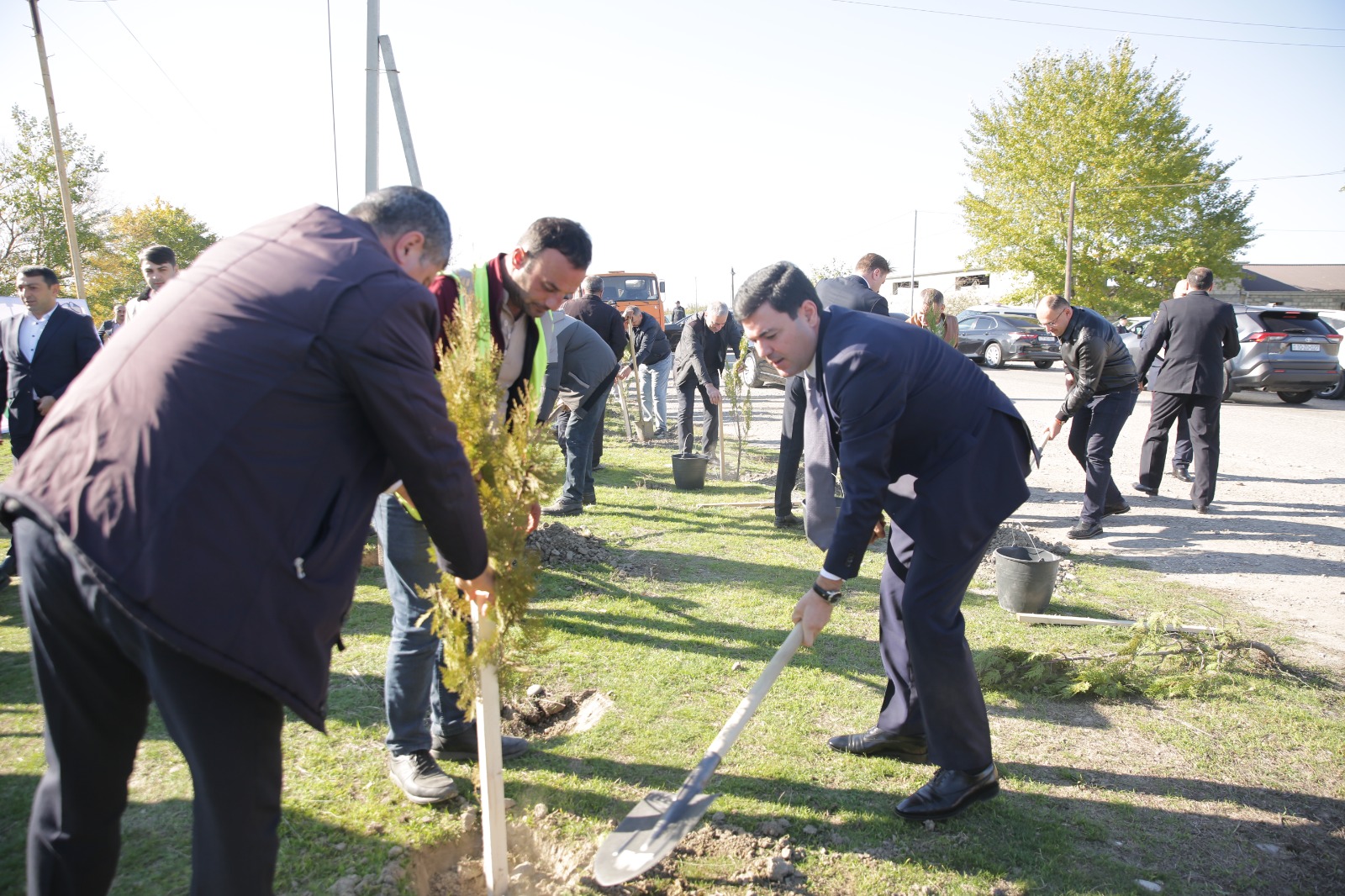 Xaçmaz rayonunda 8 Noyabr - Zəfər Günü təntənə ilə qeyd olunub (FOTO)