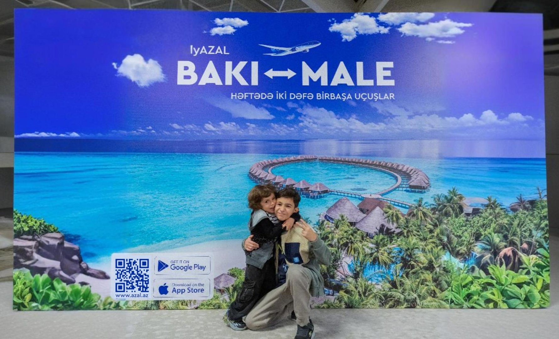 AZAL operated its first flight from Baku to the Maldives (PHOTO)