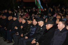 Xaçmaz rayonunda Zəfər Günü münasibətilə bayram konserti təşkil olunub (FOTO)