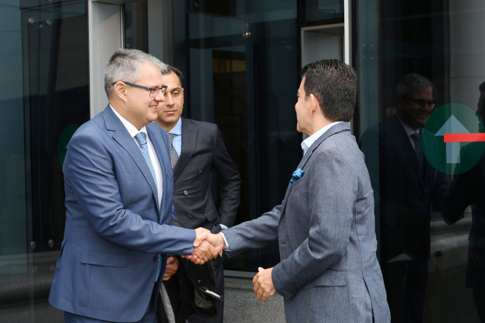 Director General of ICESCO lands in Azerbaijan (PHOTO)