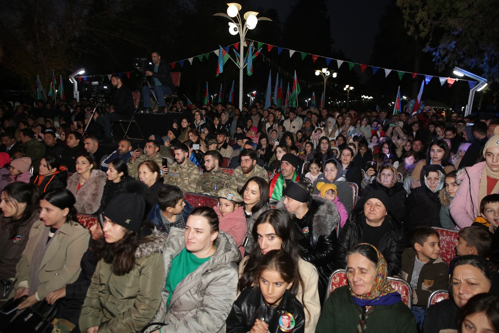 Xaçmaz rayonunda Zəfər Günü münasibətilə bayram konserti təşkil olunub (FOTO)