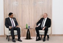 President Ilham Aliyev meets with Surinamese President (PHOTO/VIDEO)