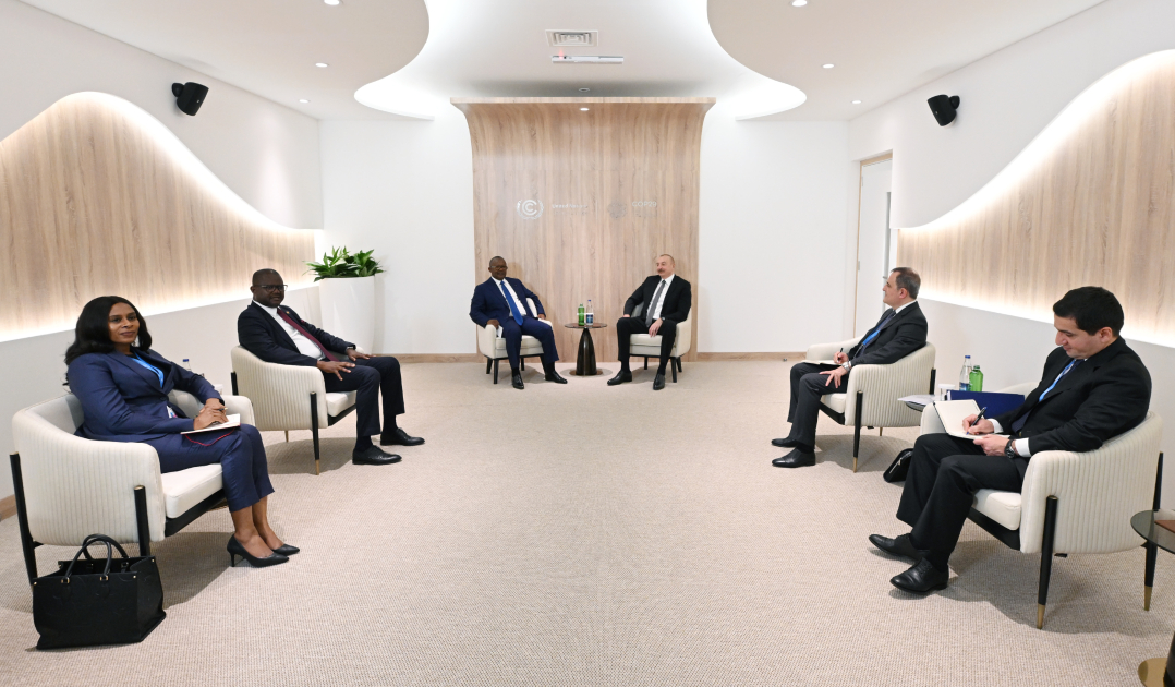 President Ilham Aliyev meets with President of Guinea-Bissau (PHOTO/VIDEO)