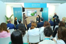 Azerbaijan's "Ecosphere" eco-social center presents its programs at COP29 (PHOTO)