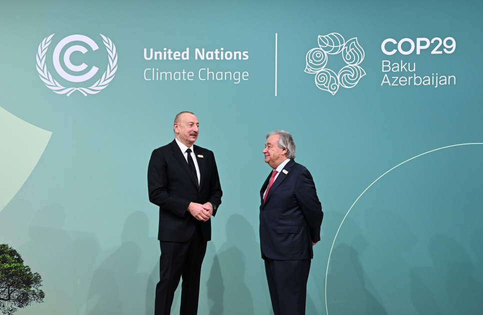 Baku hosts opening ceremony of COP29 Leaders' Summit, President Ilham Aliyev addresses event (PHOTO/VIDEO)