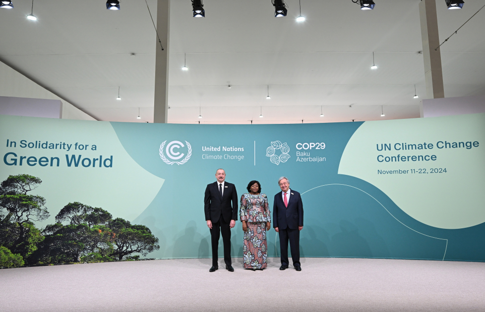 Baku hosts opening ceremony of COP29 Leaders' Summit, President Ilham Aliyev addresses event (PHOTO/VIDEO)