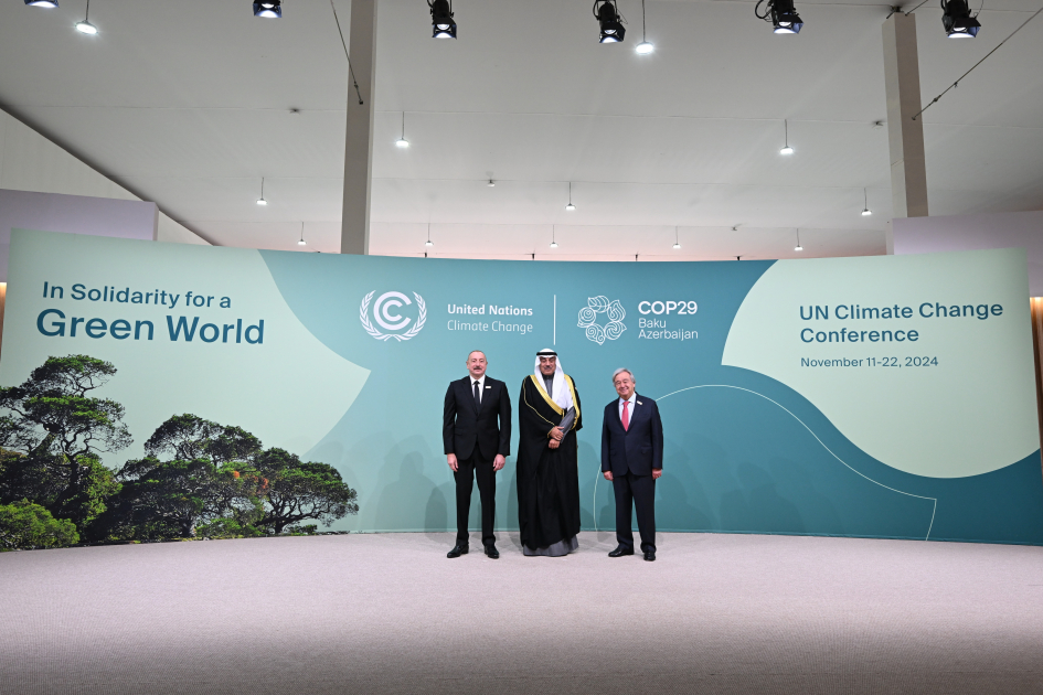 Baku hosts opening ceremony of COP29 Leaders' Summit, President Ilham Aliyev addresses event (PHOTO/VIDEO)