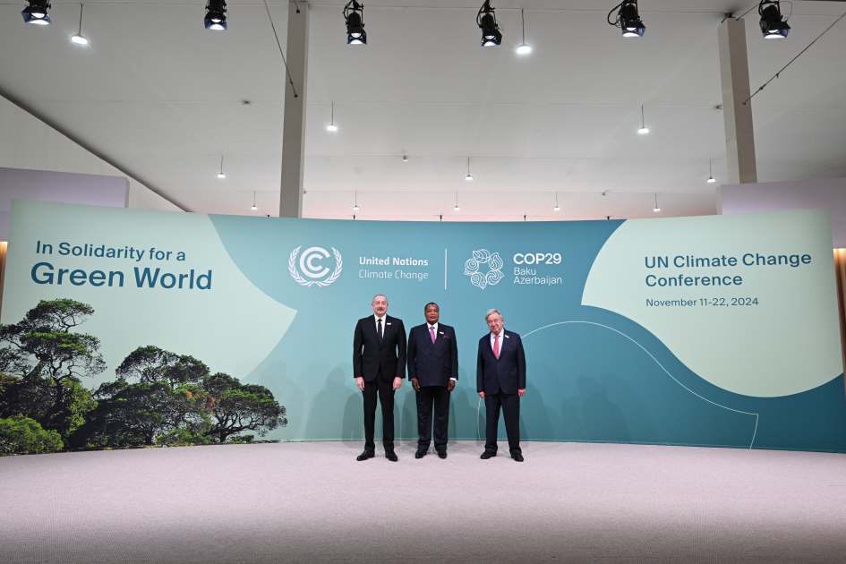 Baku hosts opening ceremony of COP29 Leaders' Summit, President Ilham Aliyev addresses event (PHOTO/VIDEO)