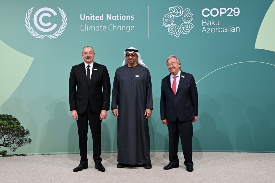 Baku hosts opening ceremony of COP29 Leaders' Summit, President Ilham Aliyev addresses event (PHOTO/VIDEO)