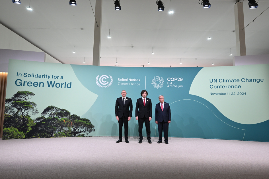 Baku hosts opening ceremony of COP29 Leaders' Summit, President Ilham Aliyev addresses event (PHOTO/VIDEO)