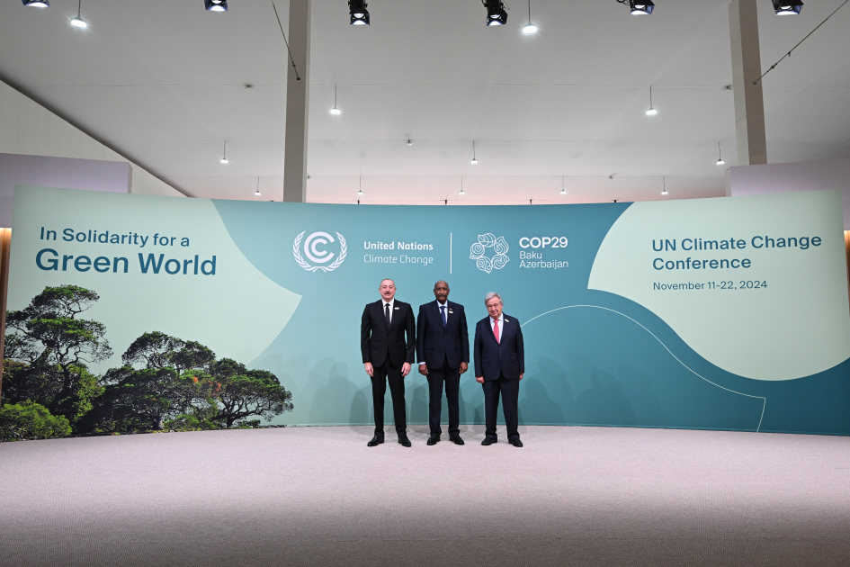 Baku hosts opening ceremony of COP29 Leaders' Summit, President Ilham Aliyev addresses event (PHOTO/VIDEO)