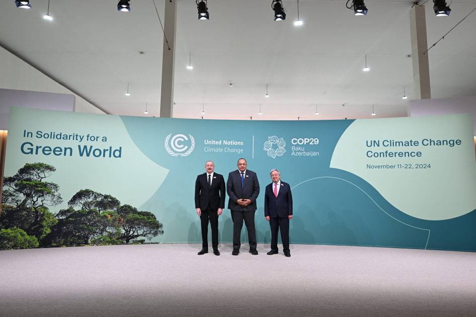 Baku hosts opening ceremony of COP29 Leaders' Summit, President Ilham Aliyev addresses event (PHOTO/VIDEO)