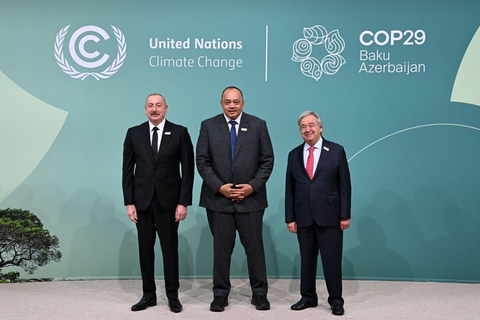 Baku hosts opening ceremony of COP29 Leaders' Summit, President Ilham Aliyev addresses event (PHOTO/VIDEO)