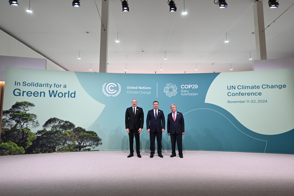 Baku hosts opening ceremony of COP29 Leaders' Summit, President Ilham Aliyev addresses event (PHOTO/VIDEO)